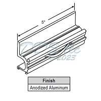 Extruded Window Sash Handle 3186P 1