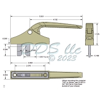 Magnum Fork Drive Casement Window Handle 34-230B 1