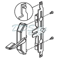 Truth Multi-Point Casement Lock LH 34-93-3 1