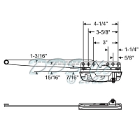 Truth Sill Mounted Casement Operator 36-402ENLP
