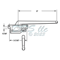 WCM Sill Mounted Casement Operator 36-454 1