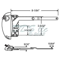 Roto X Drive Casement Operator 36-508w-xd 1