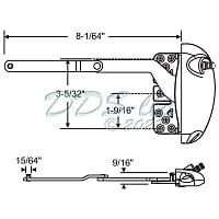 Roto X Drive Casement Operator 36-509AD-XD 1
