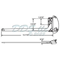 Roto Sill Mounted Casement Operator 36-510W-XD 1