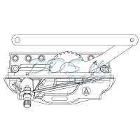 Ashland Right Hand Casement Operator 36-563RHss 1