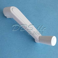 Roto 5-16 inch Hex Crank Handle White 37-159WH
