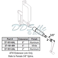 Crank Extender 37-161-3AL 1