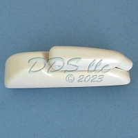 Truth Entrygard Folding Handle and Cover Set White 37-220-3