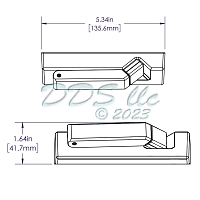 Truth Encore Folding Handle and Cover Set Matte Black 37-265-79 1