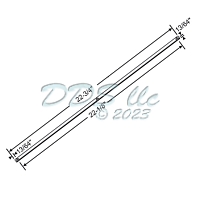Truth Awning Window Operator Guide Bar Track 39-320