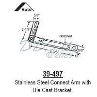 Roto Connecting Arm 39-497 1