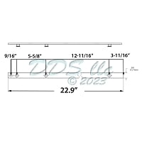 Truth Window Tie Bar Assembly 39-537