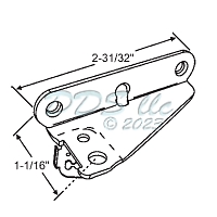 Roto Window Sash Bracket RH 39-699
