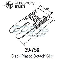 Plastic Detach Clip 39-758 1
