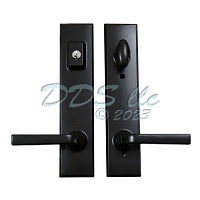 Trilennium Rectangle Multipoint Door Handle Set 40073-BL-SC1 Trilennium Rectangle Multipoint Door Handle Set 40073-BL-SC1