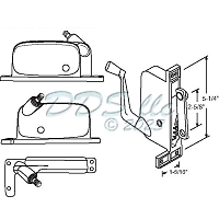 Pan American Awning Operator LH 41-201PB D