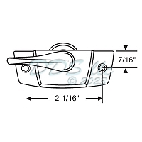 Sash Lock 50-1016ow 1