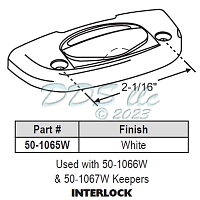 Interlock Window Sash Lock 50-1065w 1