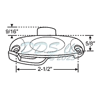Sash Lock 50-1146W 1