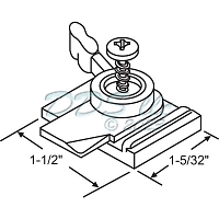 Thermagard Window Sash Lock 50-619LHA 1