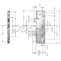 Amesbury Premier 1000 Gear Only Euro 56-684-E 1