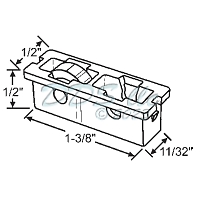Sliding Window Roller 52-1008 1