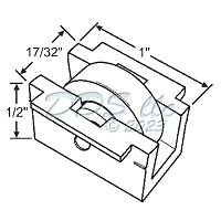 Sliding Window Roller 52-321N 1
