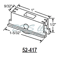 Atrium Sliding Window Roller 52-417 1
