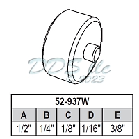 Sliding Window Wheel 52-937W Sliding Window Wheel 52-937W