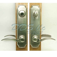 Satin Nickel Eclipse Handle Set-Keyed 55-220SNK
