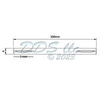 Spindle 100mm 55-303-100 2