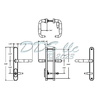 Amesbury Truth ADA Swing Door Handle Set 55-271WK