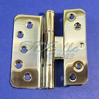 Pivot True V200 LH Door Hinge Polished Brass 56-114LPB