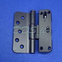 Truth Adjustable Hinge LH Black 56-147BOLH