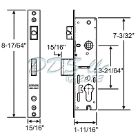 Interlock Single Point Lock 56-169 1