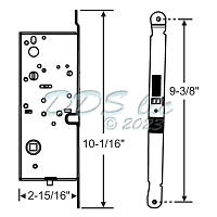 Marvin Inactive Multipoint Door Lock 56-377-P 1