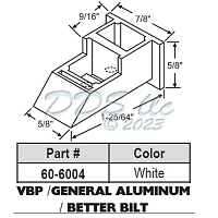 Window Sash Guide 60-6004 1