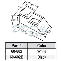 Window Balance Sash Guide 60-602B 1