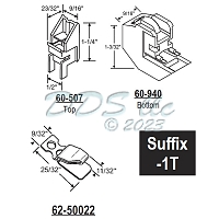 60G Series Window Channel Balance 60G-215-1T 1