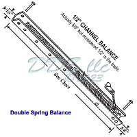 35DS 58 Stamped on Window Balance 60-35s58