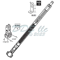28C Inverted Window Channel Balance 62-716-28C-19A 1