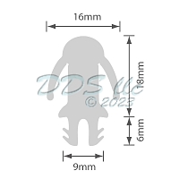 Parting Bead White 63-332 2