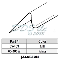 Metal Glazing Bead 65-483W 1