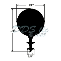 Kerf Weatherstrip 63-WKBF250W 1