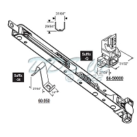 64-841 Series Ribbed Inverted Balance 64-841-33D-34Q 1