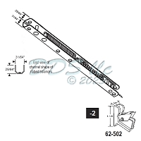 64A Series 3/8" Ribbed Jambliner Balance 64A-16HD-2
