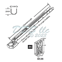 64B Window Channel Balance 64B-29A-BCW