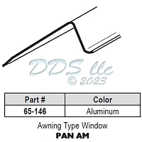 Metal Glazing Bead 65-146 1