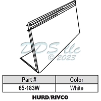 Hurd Snap In Vinyl Glazing Window Bead 65-183W 1