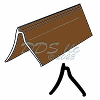 Vinyl Glazing Bead 65-350BZ